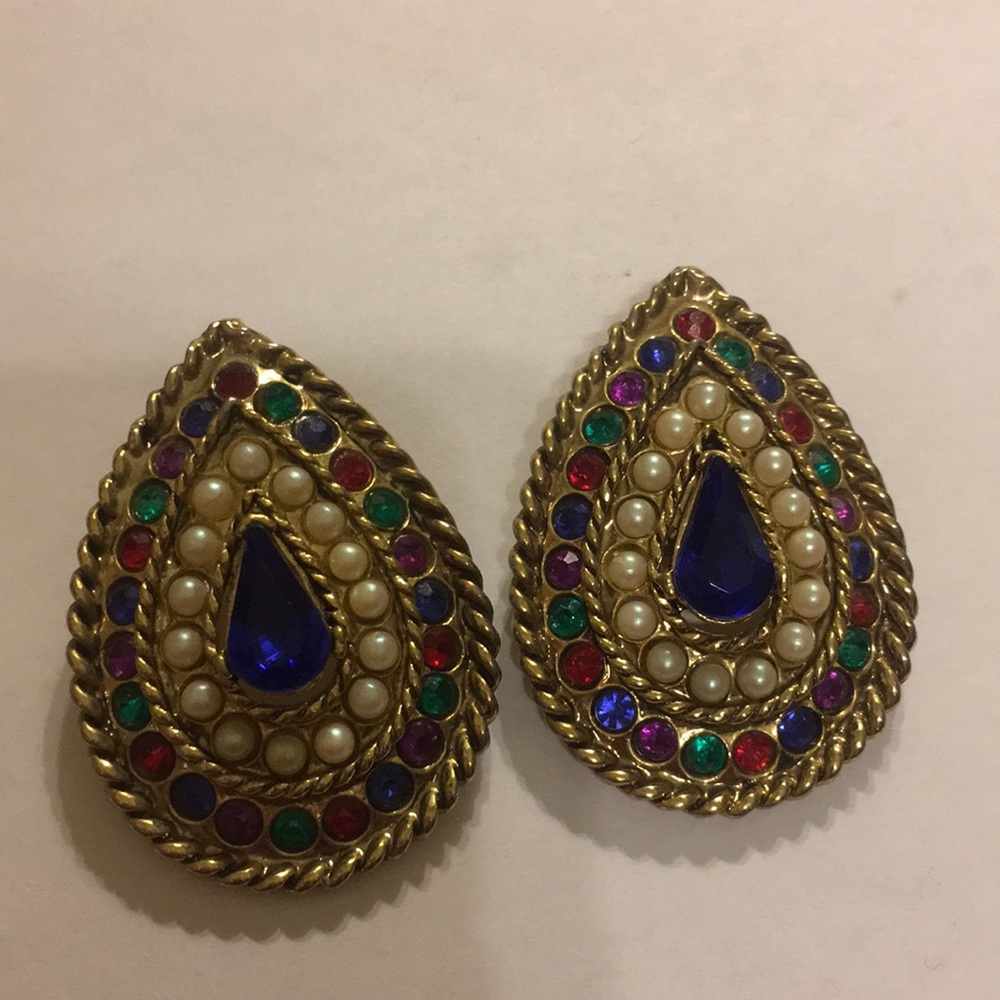 Vintage Clip Earrings